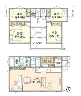 都筑区東山田4丁目全10棟　2号棟