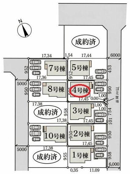 都筑区東山田4丁目全10棟　4号棟