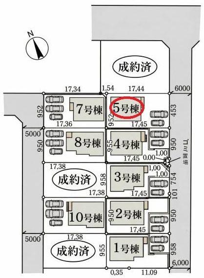 都筑区東山田4丁目全10棟　5号棟