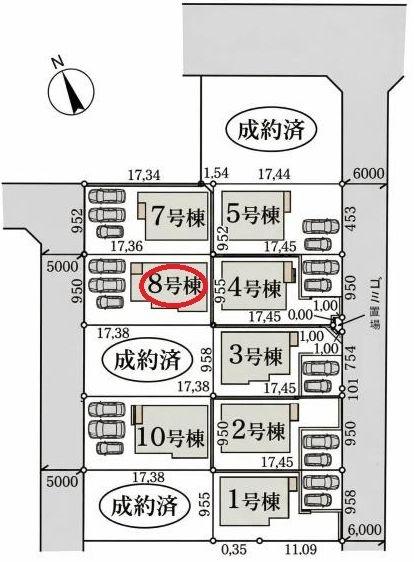都筑区東山田4丁目全10棟　8号棟