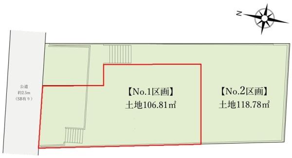 D'scourt三ツ沢下町　1区画