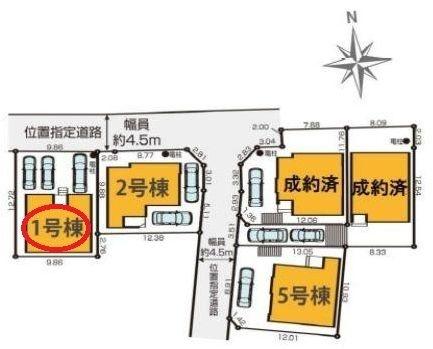 旭区本宿町2期全5棟　1号棟