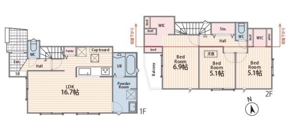 神奈川区三ツ沢上町3期全3棟　1号棟