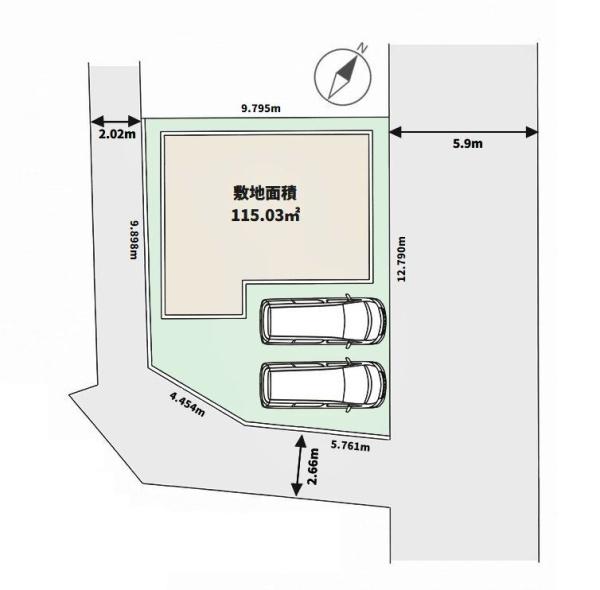 横浜市保土ケ谷区峰岡町２丁目の土地