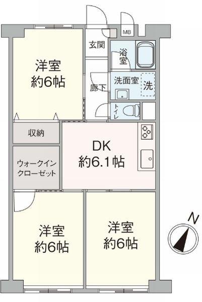 三ツ沢ハイタウン1号棟