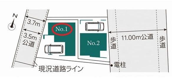 鶴見区江ケ崎町全2棟　1号棟
