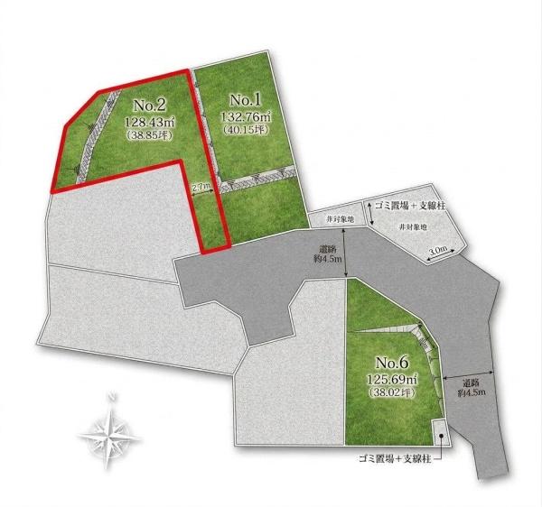 横浜市鶴見区梶山１丁目の土地