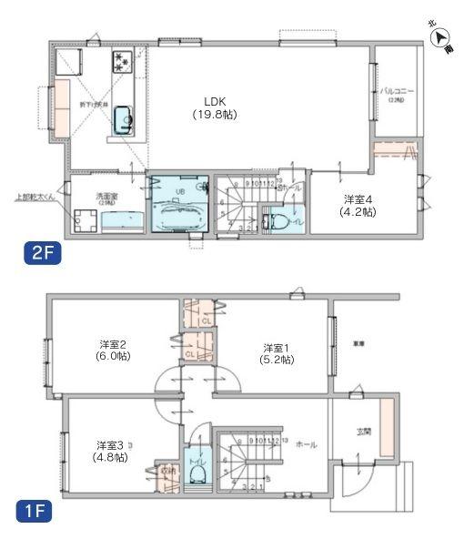 泉区上飯田町2期全2棟 2号棟