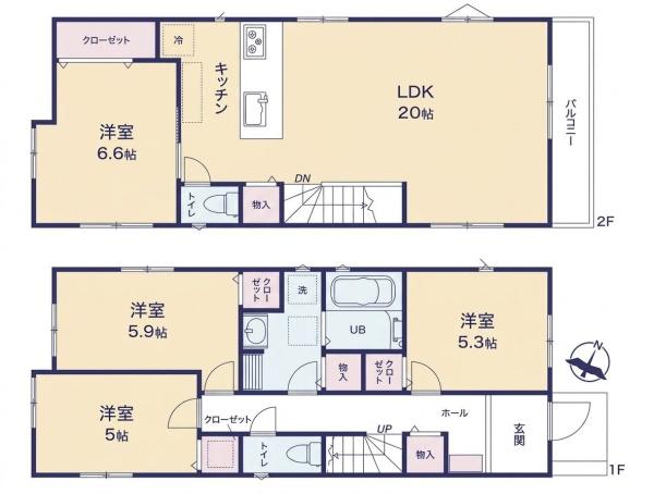 都筑区佐江戸町2期全3棟 B号棟