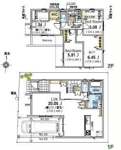港北区下田町3丁目全4棟 2号棟