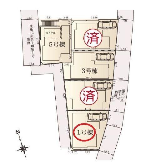 神奈川区西寺尾3丁目2期全5棟　1号棟