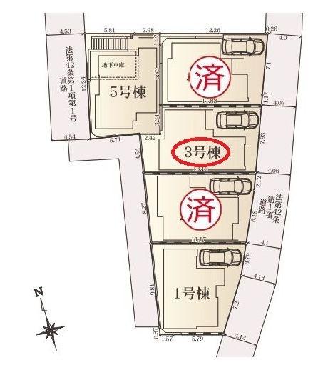 神奈川区西寺尾3丁目2期全5棟　3号棟