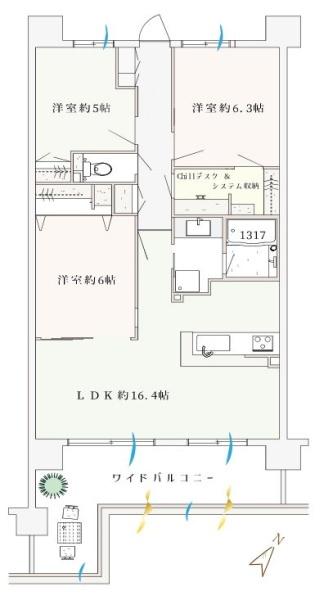 仲町台パークヒルズ５号棟