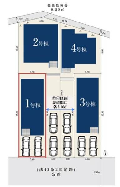 ミラスモシリーズ東寺尾全4棟　1号棟
