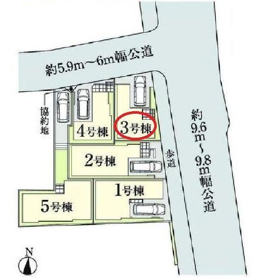緑区鴨居町全5棟　3号棟