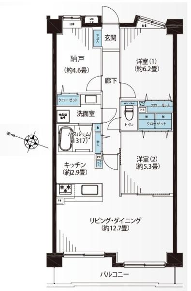ライオンズガーデン鴨居