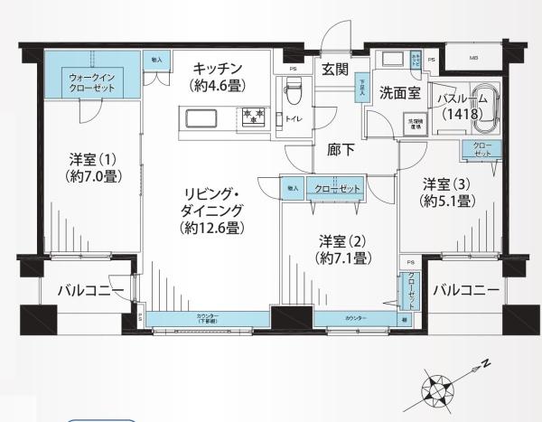 クレッセント新横浜イルドマーニ