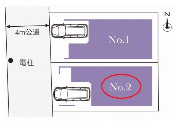 南区八幡町全2棟　2号棟
