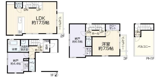 横浜市都筑区川和町の中古一戸建て