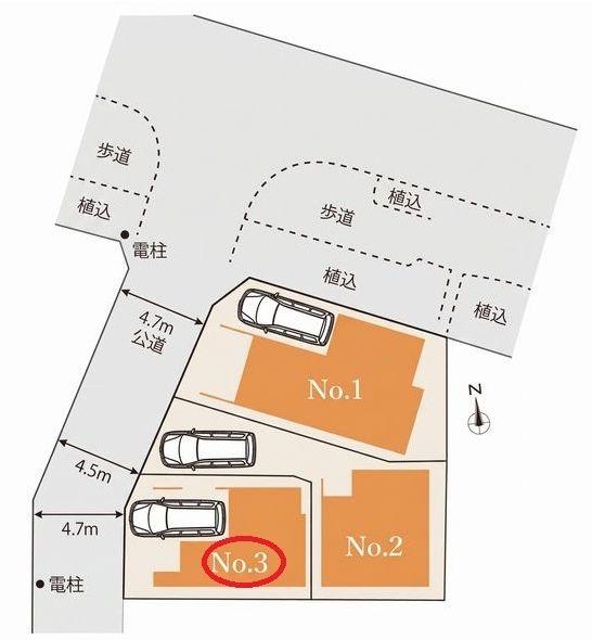 保土ケ谷区川島町全3棟　3号棟