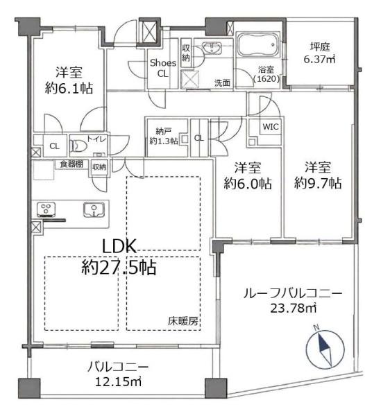 プランヴェール等々力緑地