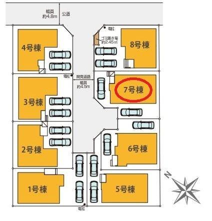 都筑区南山田町1期全8棟　7号棟