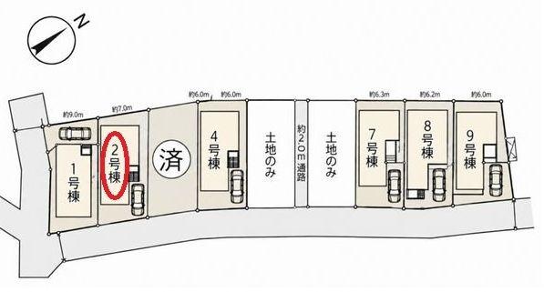 リーブルガーデン港北区下田町3丁目全9棟　2号棟