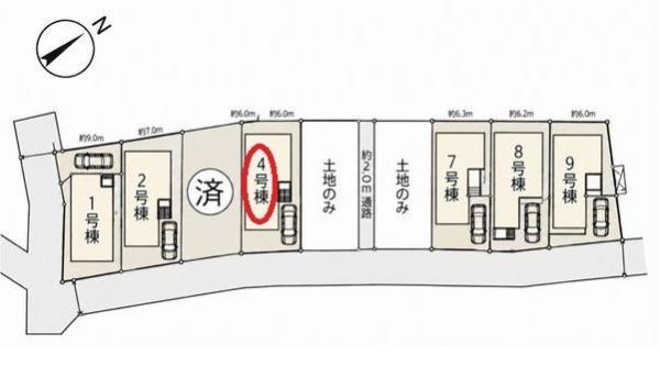 リーブルガーデン港北区下田町3丁目全9棟　4号棟