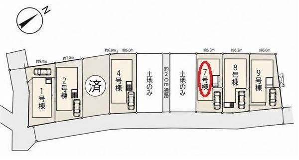 リーブルガーデン港北区下田町3丁目全9棟　7号棟