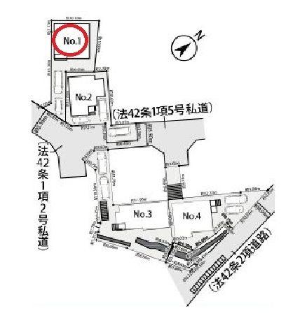 旭区市沢町3期全4棟　1号棟