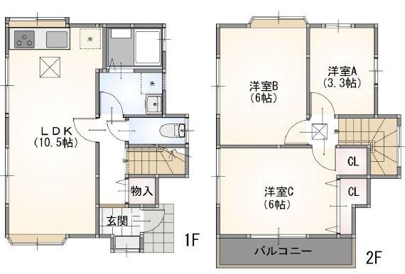 横浜市神奈川区白幡西町の中古一戸建て