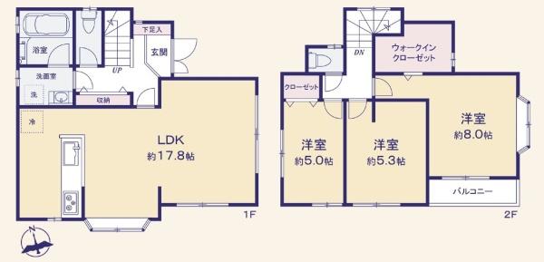 横浜市神奈川区子安台２丁目の中古一戸建て
