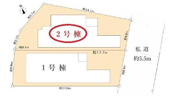 南区六ツ川2丁目全2棟　2号棟