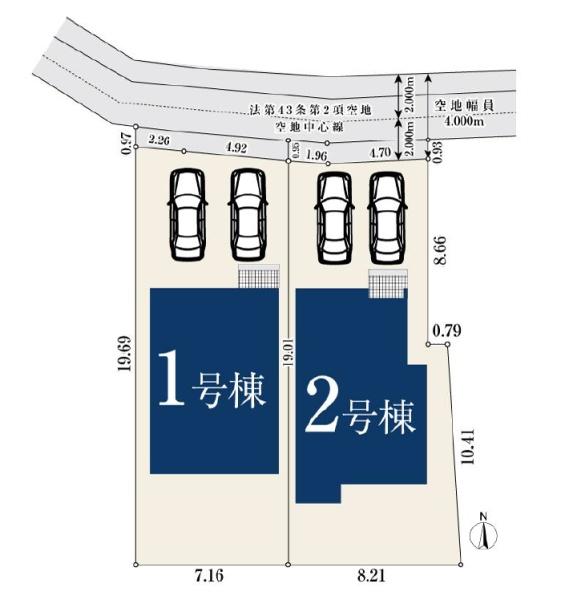 神奈川区羽沢町全2棟　2号棟