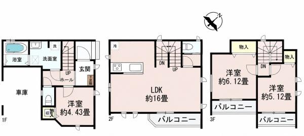 ハートフルタウン神奈川区羽沢南1丁目全4棟　D号棟