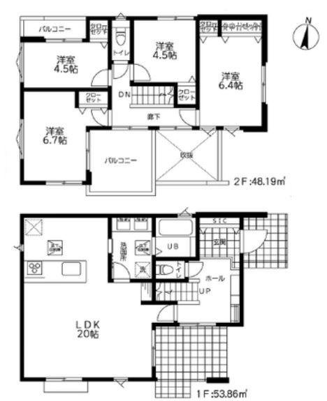 港北区樽町1丁目全2棟　1号棟