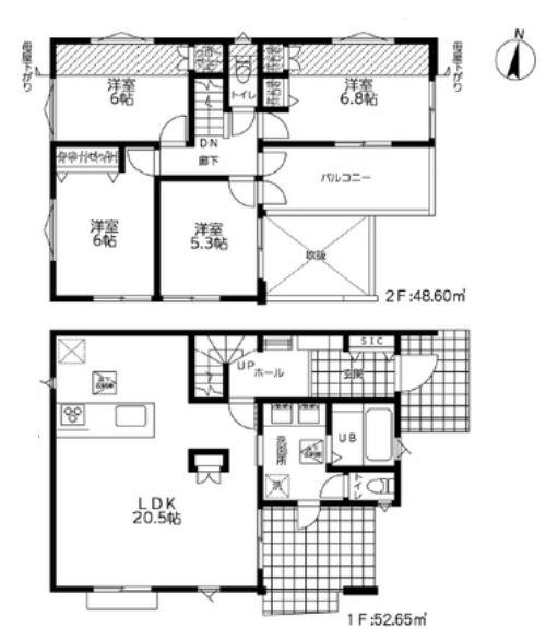 港北区樽町1丁目全2棟　2号棟
