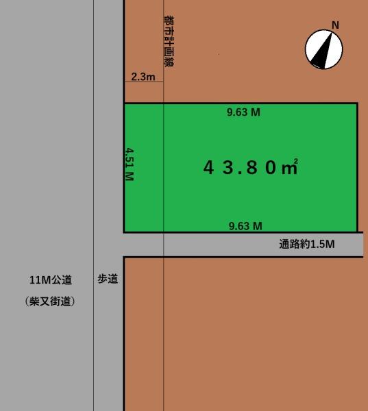 江戸川区北小岩２丁目の売土地