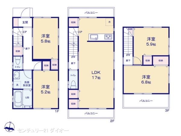 江戸川区松島１丁目の新築一戸建