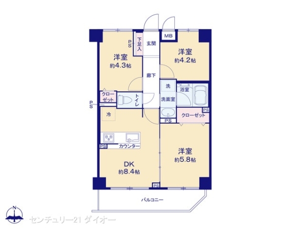 コスモ堀切菖蒲園駅前