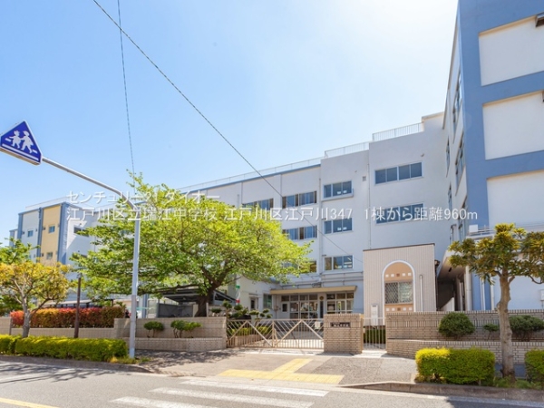 江戸川区江戸川3丁目の新築一戸建(江戸川区立瑞江中学校)