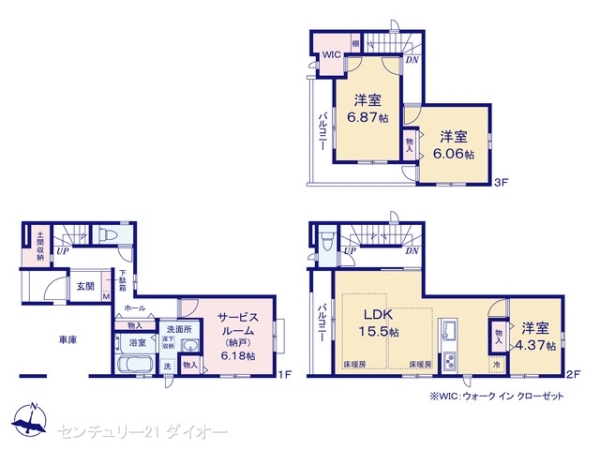 江戸川区東小岩６丁目の新築一戸建