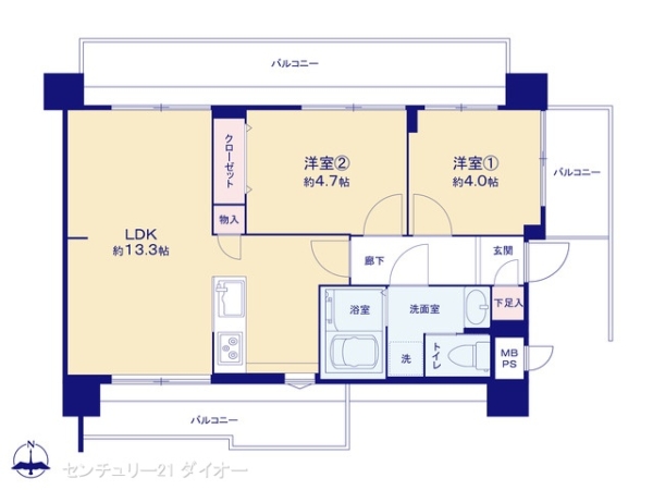 セザールお花茶屋