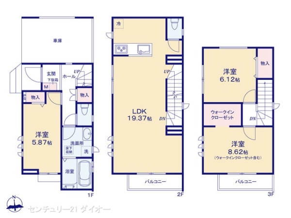 江戸川区東葛西４丁目の新築一戸建