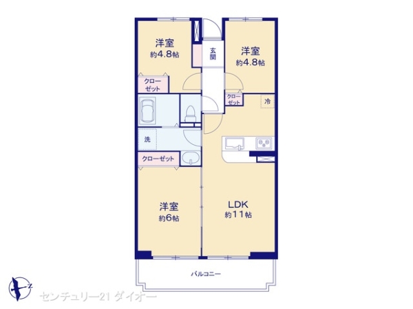 東急ドエルアルス平和橋７Fフルリノ