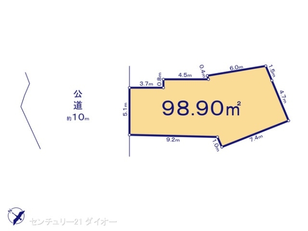 葛飾区堀切1丁目建築条件なし土地
