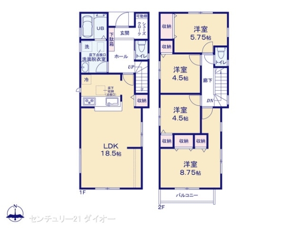 葛飾区西水元３丁目の新築一戸建