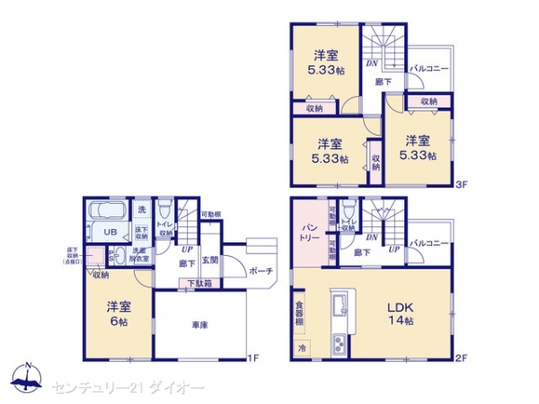 葛飾区水元４丁目の新築一戸建