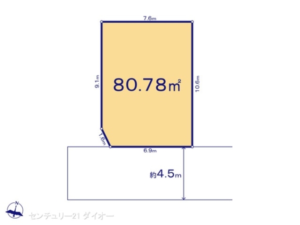 葛飾区奥戸４丁目の土地