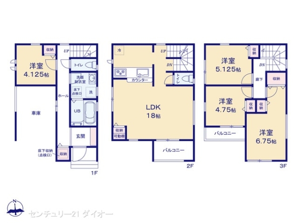 葛飾区東水元１丁目の新築一戸建